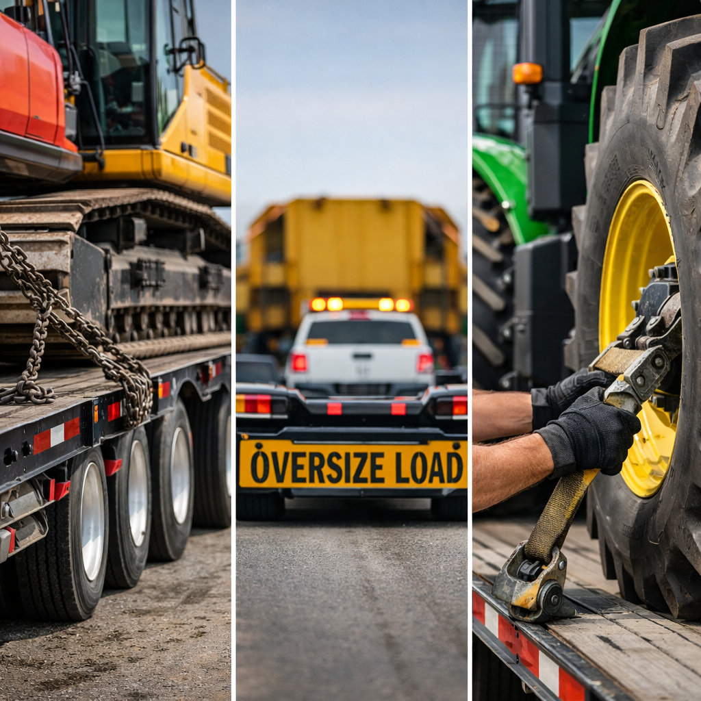 Douglas L Myovich Trucking, Inc. heavy haul and equipment transport services in Fresno, CA